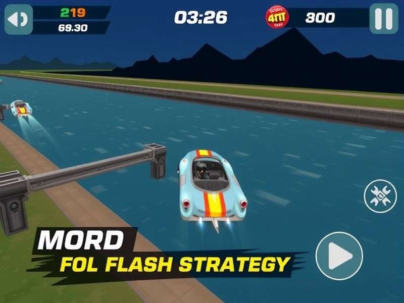 Marine Flash Sprinter Game Screenshot